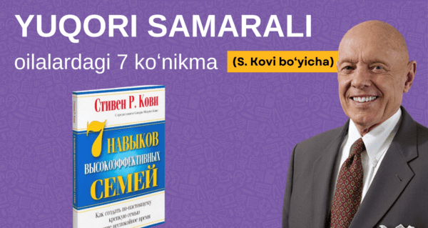 Yuqori samarali oilalardagi 7 koʻnikma (S. Kovi bo‘yicha)